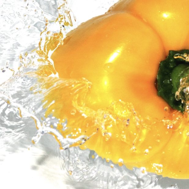 Makanan paprika kuning iPhone7 Plus Wallpaper