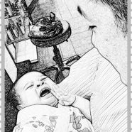 Keranjang bayi iPhone8 Wallpaper