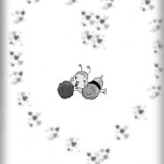 Lebah Jantung iPhone8 Wallpaper