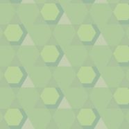 pola geometris Kuning hijau iPhone8 Wallpaper