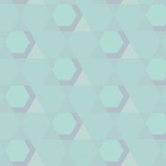 pola geometris Biru hijau iPhone8 Wallpaper