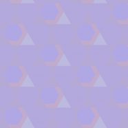 pola geometris biru ungu iPhone8 Wallpaper