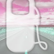 landscape jalan Merah iPhone8 Wallpaper