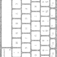 Keyboard daun Kelabu iPhone8 Wallpaper