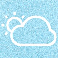 Sun awan Cuaca Biru iPhone8 Wallpaper