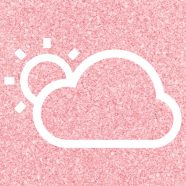 Sun awan Cuaca Merah iPhone8 Wallpaper