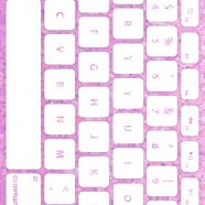 Keyboard momo putih iPhone8 Wallpaper