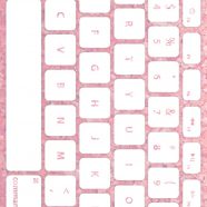 Keyboard Merah Putih iPhone8 Wallpaper