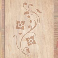 daun biji-bijian kayu Coklat iPhone8 Wallpaper