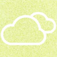 awan Kuning hijau iPhone8 Wallpaper