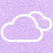 awan Ungu iPhone8 Wallpaper