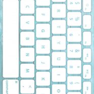 Keyboard tekstur kayu putih pucat iPhone8 Wallpaper