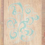 gandum Coklat Biru iPhone8 Wallpaper