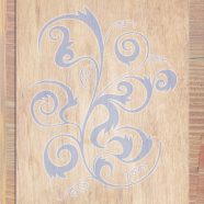 gandum Coklat Biru Ungu iPhone8 Wallpaper