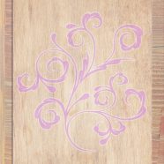 daun biji-bijian kayu Warna peach coklat iPhone8 Wallpaper