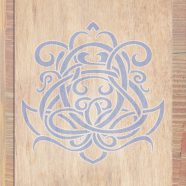 gandum Coklat Biru Ungu iPhone8 Wallpaper