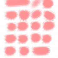rak pola putih merah muda iPhone8 Wallpaper