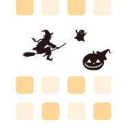 Ki rak Halloween iPhone8 Wallpaper