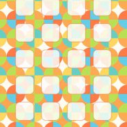 Pola rak berwarna-warni untuk anak perempuan iPhone8 Wallpaper