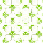 Pola Semanggi hijau untuk rak perempuan iPhone8 Wallpaper