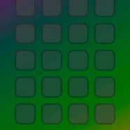 Rak berwarna-warni hijau ungu iPhone8 Wallpaper