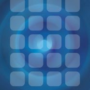 Pola rak biru keren iPhone8 Wallpaper