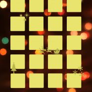 rak Natal lampu kuning iPhone8 Wallpaper