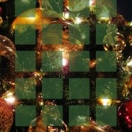 rak Natal hijau pohon iPhone8 Wallpaper