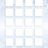 Rak biru musim dingin salju lucu anak perempuan dan wanita untuk iPhone8 Wallpaper