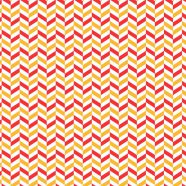 Pola merah bergerigi putih oranye iPhone8 Wallpaper