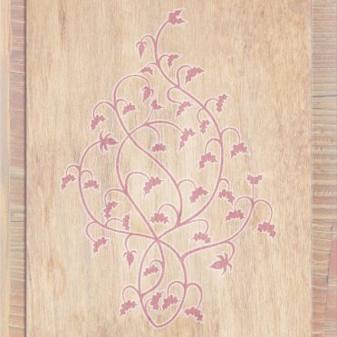 daun biji-bijian kayu Brown merah iPhone8 Wallpaper