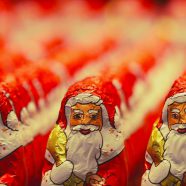 Karakter Santa Claus iPhone8 Wallpaper