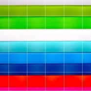 Lucu perbatasan rak berwarna-warni iPhone8 Wallpaper