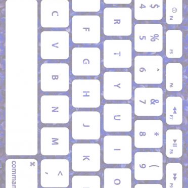 Keyboard daun ungu putih iPhone8 Wallpaper