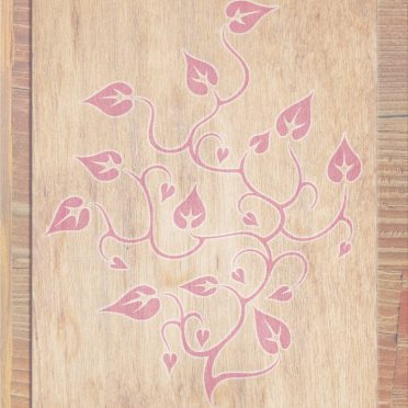 daun biji-bijian kayu Brown merah iPhone8 Wallpaper