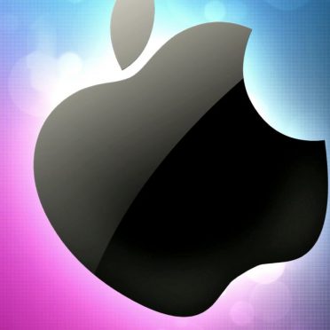 Apel biru ungu iPhone8 Wallpaper