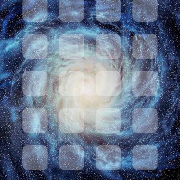 Ruang galaksi rak hitam-putih iPhone8 Wallpaper
