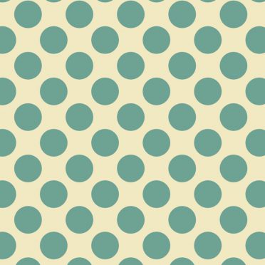Pola polka dot hijau dan kuning iPhone8 Wallpaper