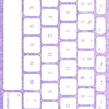 Keyboard ungu putih iPhone8 Wallpaper
