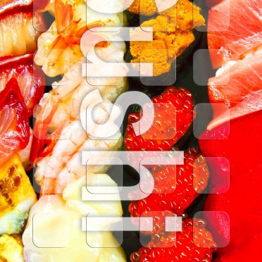Makanan Sushi Sushi rak iPhone8 Wallpaper