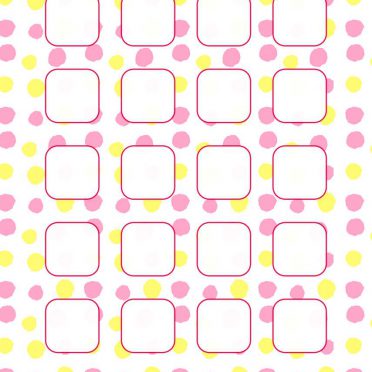 Polka dot pola merah muda ki rak untuk wanita iPhone8 Wallpaper
