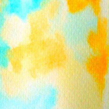 Pola cahaya oranye cat biru iPhone8 Wallpaper