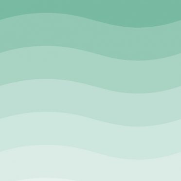 pola gradasi gelombang Biru hijau iPhone8 Wallpaper