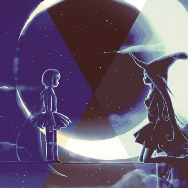Penyihir Bulan iPhone8Plus Wallpaper
