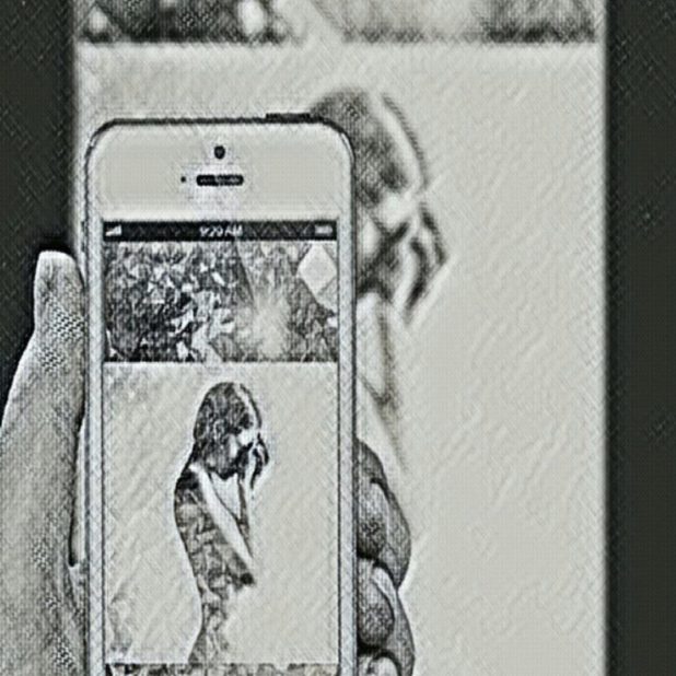 Wanita smartphone iPhone8Plus Wallpaper