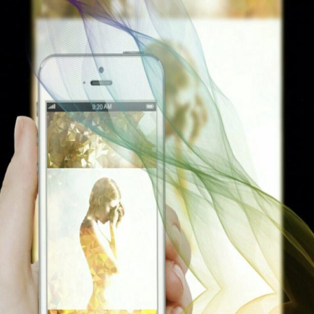 Wanita smartphone iPhone8Plus Wallpaper