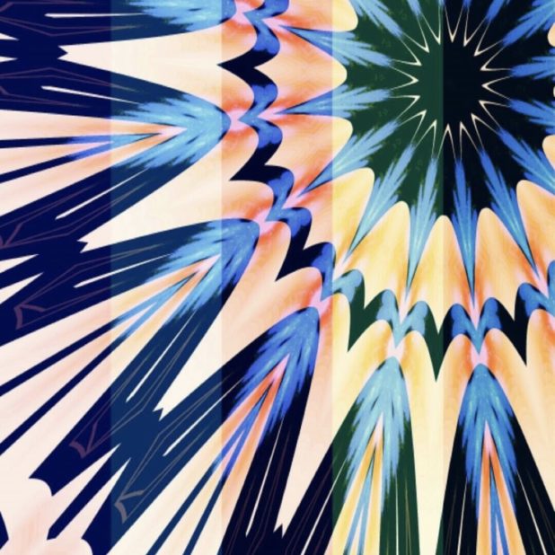 Radiasi bunga iPhone8Plus Wallpaper