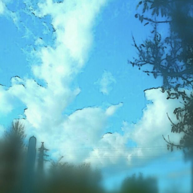 Pemandangan langit iPhone8Plus Wallpaper