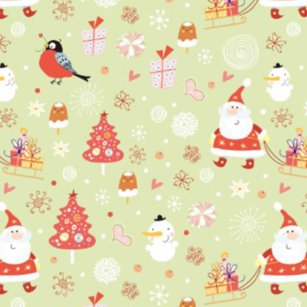 Santa Claus Natal iPhone8Plus Wallpaper