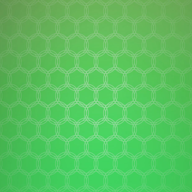 lingkaran pola gradien hijau iPhone8Plus Wallpaper